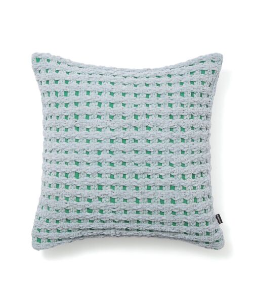 yさま専用 Francfranc ブロンズゴールドクッションカバー 新品 ２枚 450x450 シャルレン クッションカバー グレーxシルバー