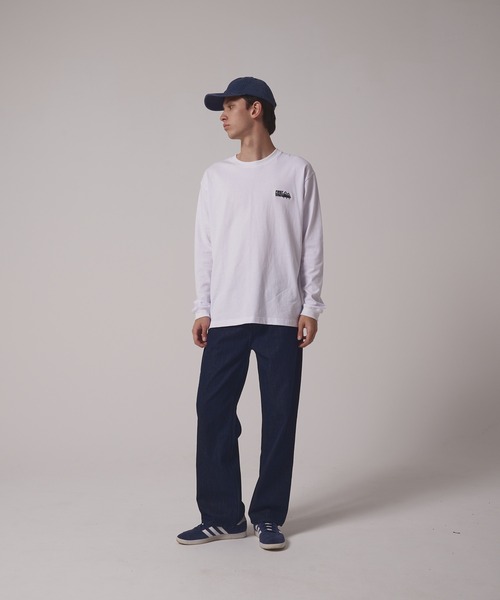 FIRST DOWN（ファーストダウン）の「ロゴ ロングスリーブ Tシャツ（Tシャツ/カットソー・メンズ・ベージュ/ホワイト/ブラック/グレー・XL/L/M）」の6枚目の写真