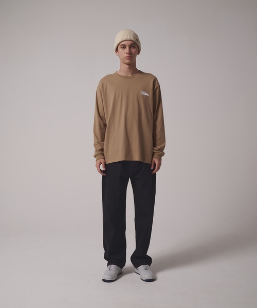 FIRST DOWN（ファーストダウン）の「ロゴ ロングスリーブ Tシャツ（Tシャツ/カットソー・メンズ・ベージュ/ホワイト/ブラック/グレー・XL/L/M）」の17枚目の写真