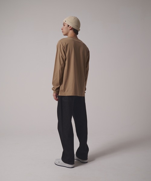 FIRST DOWN（ファーストダウン）の「ロゴ ロングスリーブ Tシャツ（Tシャツ/カットソー・メンズ・ベージュ/ホワイト/ブラック/グレー・XL/L/M）」の19枚目の写真