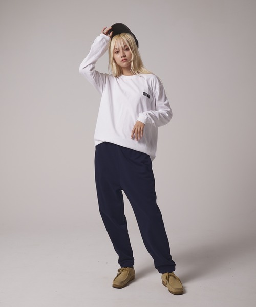 FIRST DOWN（ファーストダウン）の「ロゴ ロングスリーブ Tシャツ（Tシャツ/カットソー・メンズ・ベージュ/ホワイト/ブラック/グレー・XL/L/M）」の8枚目の写真