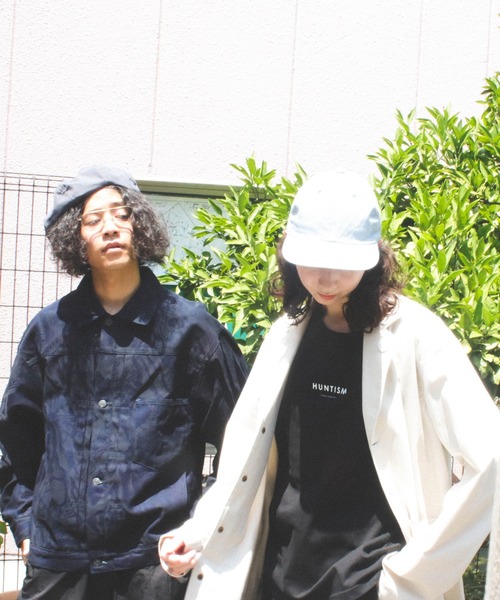 HUNTISM（ハンティズム）の「Hickory Stripe Cap（キャップ・メンズ・ブルー/ベージュ・ONE SIZE）」の14枚目の写真