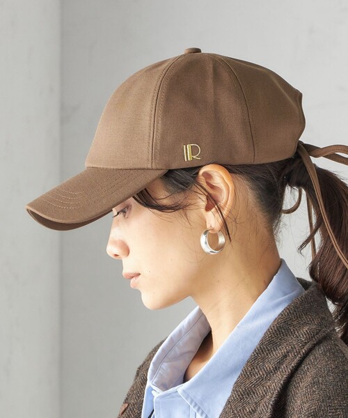 Revis.(レヴィス)の「Revis.: リボン キャップ(キャップ・レディース・グレー/ブラック/ブラウン・ONE SIZE)」の3枚目の写真