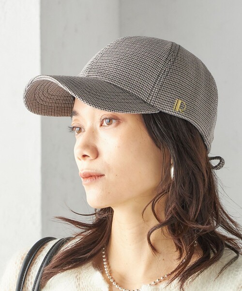 Revis.(レヴィス)の「Revis.: リボン キャップ(キャップ・レディース・グレー/ブラック/ブラウン・ONE SIZE)」の2枚目の写真