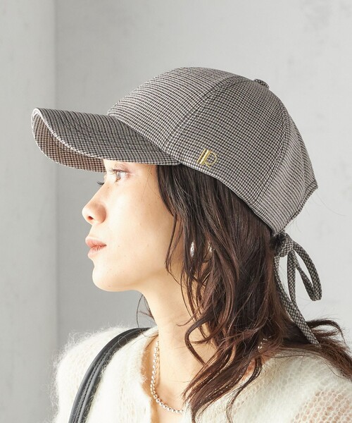 Revis.(レヴィス)の「Revis.: リボン キャップ(キャップ・レディース・グレー/ブラック/ブラウン・ONE SIZE)」の19枚目の写真
