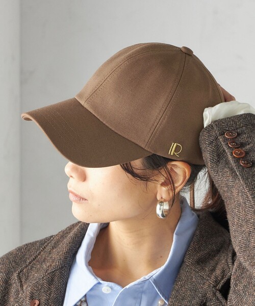 Revis.(レヴィス)の「Revis.: リボン キャップ(キャップ・レディース・グレー/ブラック/ブラウン・ONE SIZE)」の5枚目の写真