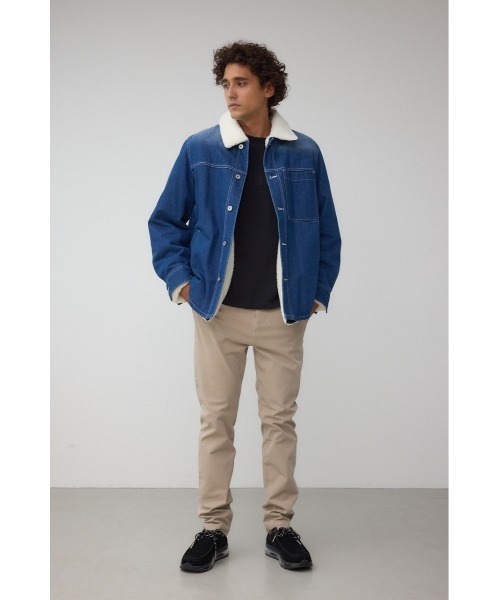 AZUL by moussy(アズールバイマウジー)の「3WAYデニムブルゾン 冬服 ジャケット 秋服(ブルゾン・メンズ・ブラック/ブルー・MEDIUM/LARGE)」の22枚目の写真