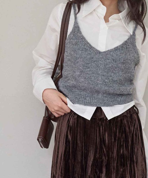 CHAN ME（チャンミ）の「ベロアタックワイドパンツ（その他パンツ・レディース・ダークブラウン/ブラック・MEDIUM/LARGE/X-LARGE）」の6枚目の写真