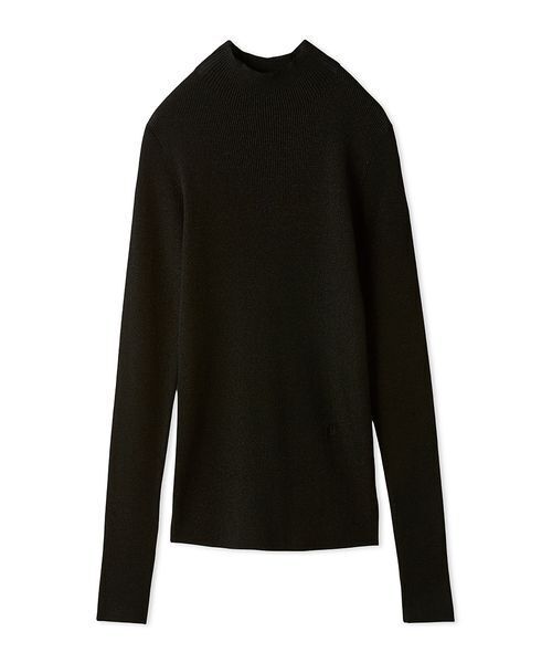 シアーラメハイネックニットプルオーバー（ニット/セーター）｜Mila