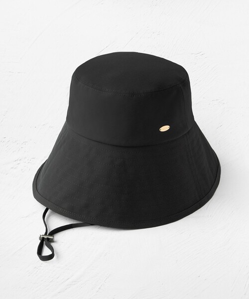TOCCA(トッカ)の「TRIM RIBBON WIDE BRIM HAT ハット(ハット・レディース・ブラック系5/ネイビー系/ベージュ系/ブラック系・F)」の2枚目の写真