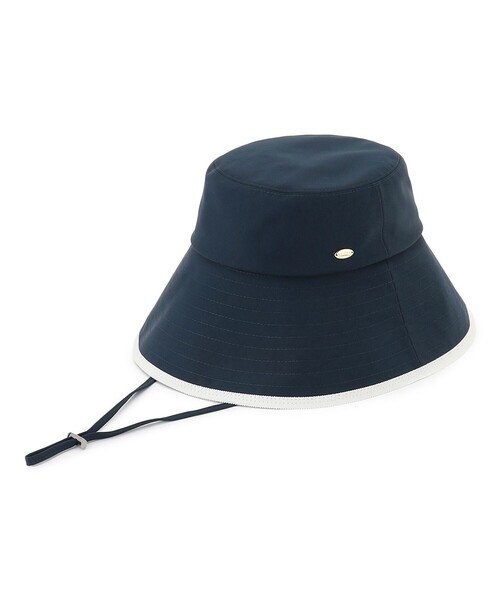 TOCCA(トッカ)の「TRIM RIBBON WIDE BRIM HAT ハット(ハット・レディース・ブラック系5/ネイビー系/ベージュ系/ブラック系・F)」の12枚目の写真