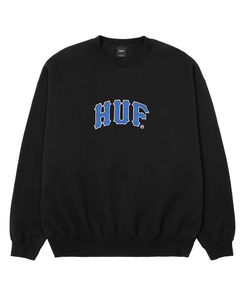 ARCH APPLIQUE CREWNECK（スウェット）｜HUF（ハフ）のファッション