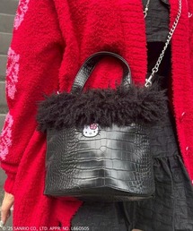 Candy Stripper | 【HELLO KITTY】HIBISCUS 2WAY FUR バッグ(ショルダーバッグ)