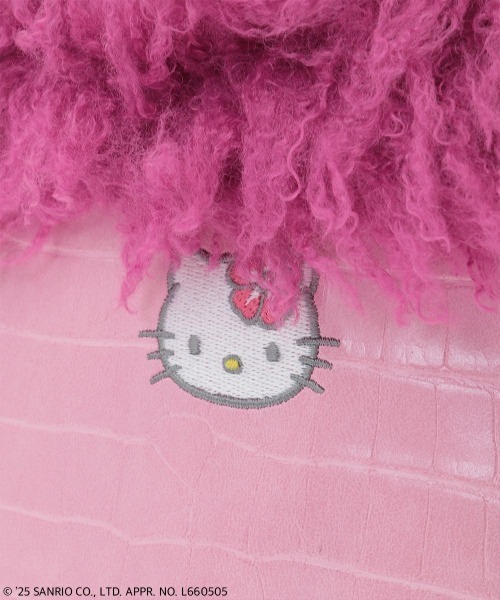 Candy Stripper（キャンディストリッパー）の「【HELLO KITTY】HIBISCUS 2WAY FUR バッグ（ショルダーバッグ・レディース・ピンク/ブラウン/ブラック・FREE）」の21枚目の写真