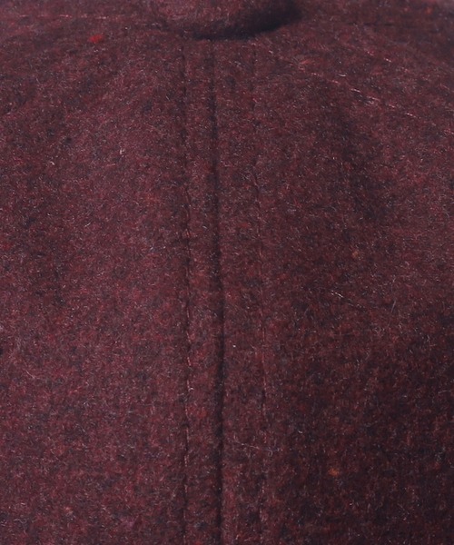 coca（coca）（コカ）の「フェイクウールロゴキャップ（キャップ・レディース・グリーン/ワイン・ONE SIZE）」の9枚目の写真