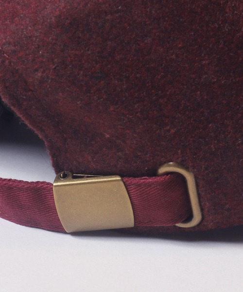 coca（coca）（コカ）の「フェイクウールロゴキャップ（キャップ・レディース・グリーン/ワイン・ONE SIZE）」の17枚目の写真