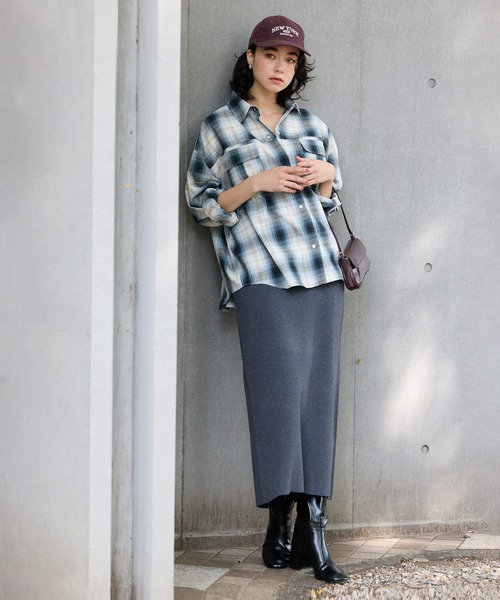 coca（coca）（コカ）の「フェイクウールロゴキャップ（キャップ・レディース・グリーン/ワイン・ONE SIZE）」の12枚目の写真