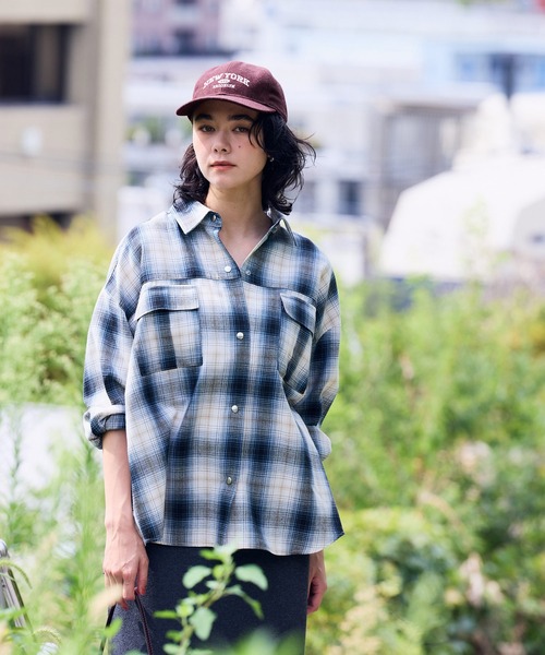 coca（coca）（コカ）の「フェイクウールロゴキャップ（キャップ・レディース・グリーン/ワイン・ONE SIZE）」の3枚目の写真