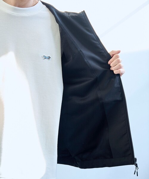 coen(コーエン)の「【好評につき新色登場】ウィンドブロックシェルターフードブルゾン【撥水、透湿、防風】(ブルゾン・メンズ・ブラック/ナチュラル/オリーブ/オフホワイト/モカ・S/M/L/XL)」の15枚目の写真