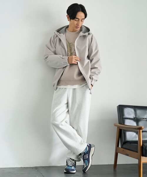 coen(コーエン)の「【好評につき新色登場】ウィンドブロックシェルターフードブルゾン【撥水、透湿、防風】(ブルゾン・メンズ・ブラック/ナチュラル/オリーブ/オフホワイト/モカ・S/M/L/XL)」の21枚目の写真