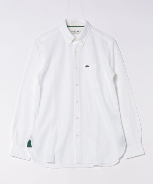 LACOSTE(ラコステ)の「《LACOSTE》CH007J-99(シャツ/ブラウス・メンズ・ライトブルー/ホワイト/ネイビー・39/40/41)」の2枚目の写真