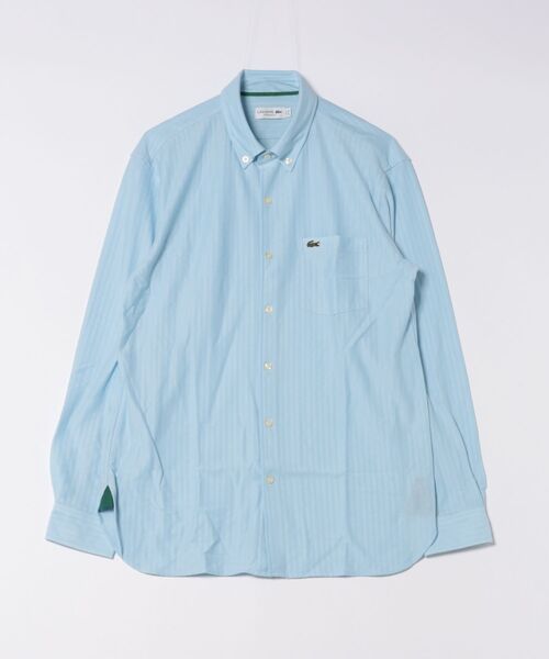 LACOSTE(ラコステ)の「《LACOSTE》CH007J-99(シャツ/ブラウス・メンズ・ライトブルー/ホワイト/ネイビー・39/40/41)」の1枚目の写真
