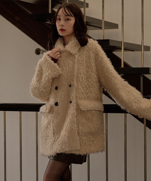 mideal（マイディール）の「poodle middle coat / プードルミドル