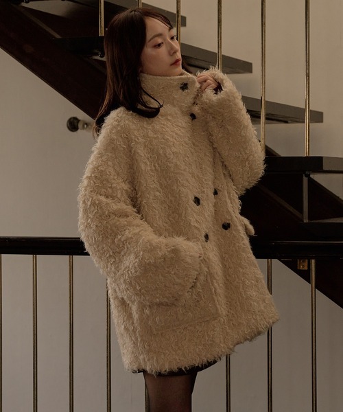 mideal（マイディール）の「poodle middle coat / プードルミドル