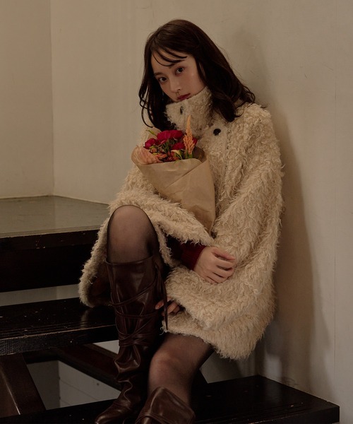 mideal（マイディール）の「poodle middle coat / プードルミドル