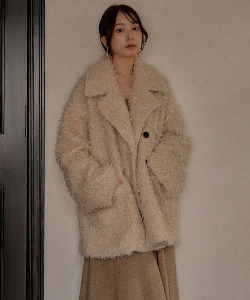 mideal（マイディール）の「poodle middle coat / プードルミドル