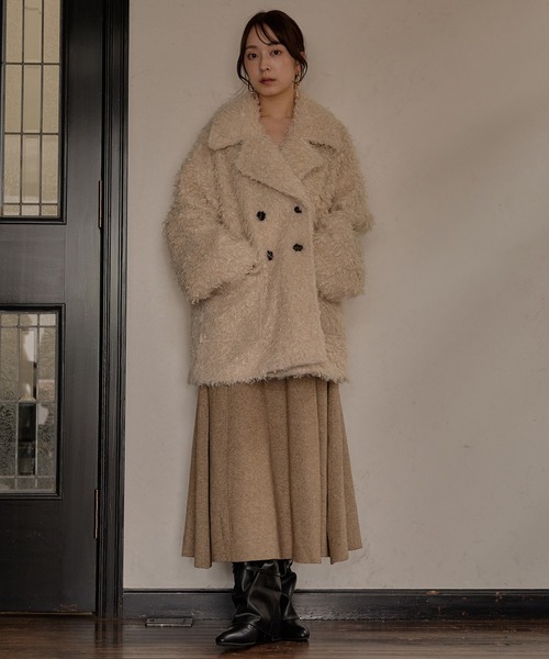 mideal（マイディール）の「poodle middle coat / プードルミドル