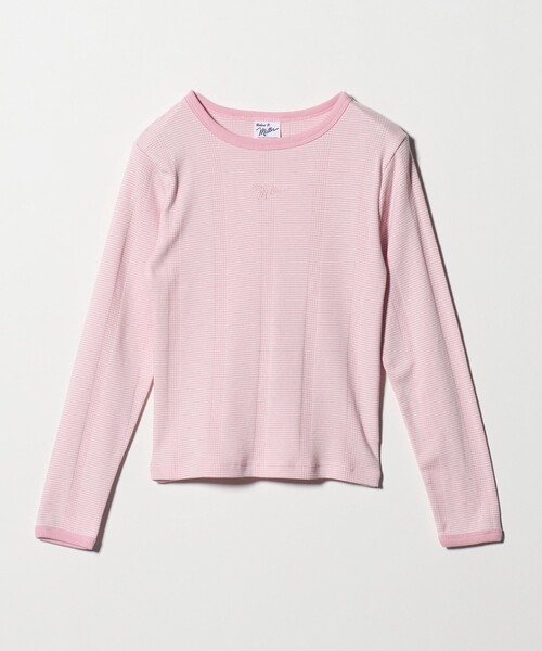 green label relaxing（グリーンレーベルリラクシング）の「【別注】＜Robert P. Miller＞ロングスリーブ / キッズ  140cm-150cm（Tシャツ/カットソー・キッズ・オレンジ/ダークオレンジ/ライトピンク・140cm/150cm）」の2枚目の写真