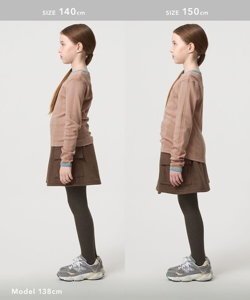 green label relaxing（グリーンレーベルリラクシング）の「【別注】＜Robert P. Miller＞ロングスリーブ / キッズ  140cm-150cm（Tシャツ/カットソー・キッズ・オレンジ/ダークオレンジ/ライトピンク・140cm/150cm）」の8枚目の写真