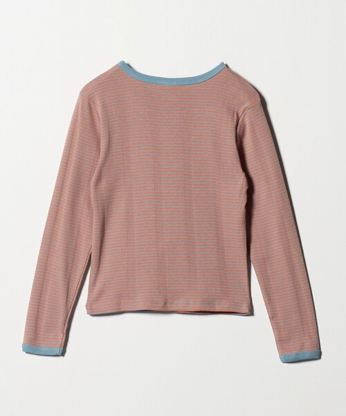 green label relaxing（グリーンレーベルリラクシング）の「【別注】＜Robert P. Miller＞ロングスリーブ / キッズ  140cm-150cm（Tシャツ/カットソー・キッズ・オレンジ/ダークオレンジ/ライトピンク・140cm/150cm）」の10枚目の写真