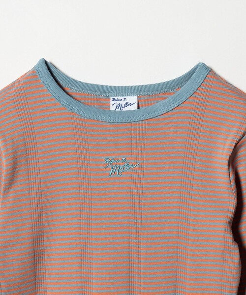 green label relaxing（グリーンレーベルリラクシング）の「【別注】＜Robert P. Miller＞ロングスリーブ / キッズ  140cm-150cm（Tシャツ/カットソー・キッズ・オレンジ/ダークオレンジ/ライトピンク・140cm/150cm）」の11枚目の写真