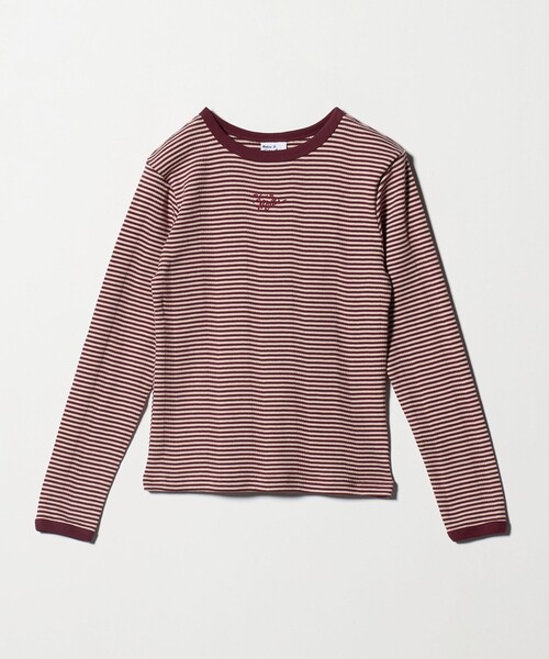 green label relaxing（グリーンレーベルリラクシング）の「【別注】＜Robert P. Miller＞ロングスリーブ / キッズ  140cm-150cm（Tシャツ/カットソー・キッズ・オレンジ/ダークオレンジ/ライトピンク・140cm/150cm）」の16枚目の写真