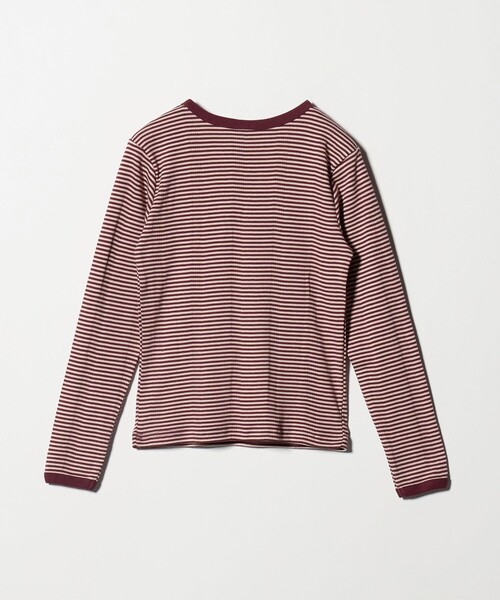 green label relaxing（グリーンレーベルリラクシング）の「【別注】＜Robert P. Miller＞ロングスリーブ / キッズ  140cm-150cm（Tシャツ/カットソー・キッズ・オレンジ/ダークオレンジ/ライトピンク・140cm/150cm）」の17枚目の写真