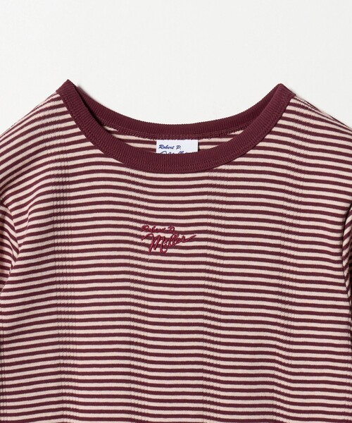 green label relaxing（グリーンレーベルリラクシング）の「【別注】＜Robert P. Miller＞ロングスリーブ / キッズ  140cm-150cm（Tシャツ/カットソー・キッズ・オレンジ/ダークオレンジ/ライトピンク・140cm/150cm）」の18枚目の写真