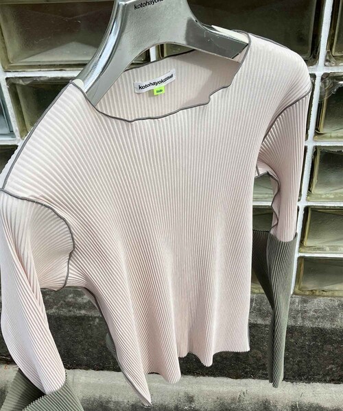 【kotohayokozawa/コトハヨコザワ】ARM COVER TOP/ロングスリーブ/カットソー