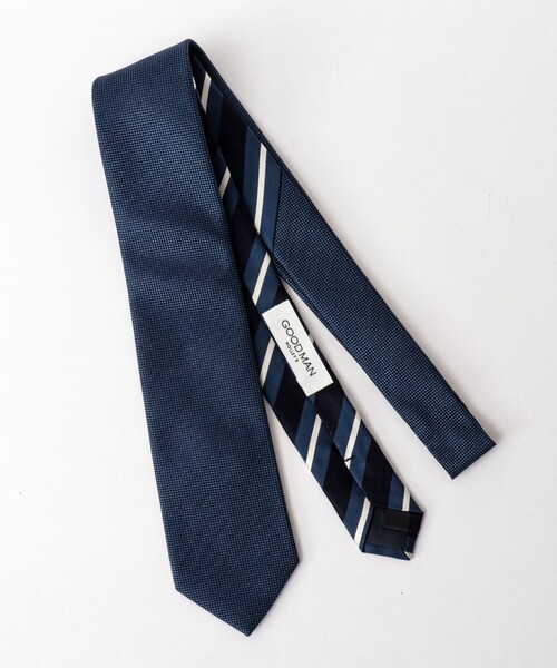 NOLLEY’S（ノーリーズ）の「クレリックケンボウTOPメランジネクタイ 25AWコレクション（ネクタイ・メンズ・パープル/ネイビー・FREE）」の4枚目の写真