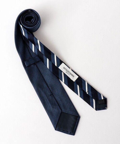 NOLLEY’S（ノーリーズ）の「クレリックケンボウTOPメランジネクタイ 25AWコレクション（ネクタイ・メンズ・パープル/ネイビー・FREE）」の5枚目の写真