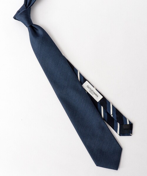 NOLLEY’S（ノーリーズ）の「クレリックケンボウTOPメランジネクタイ 25AWコレクション（ネクタイ・メンズ・パープル/ネイビー・FREE）」の8枚目の写真