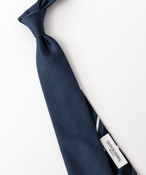 NOLLEY’S（ノーリーズ）の「クレリックケンボウTOPメランジネクタイ 25AWコレクション（ネクタイ・メンズ・パープル/ネイビー・FREE）」の9枚目の写真