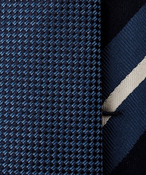 NOLLEY’S（ノーリーズ）の「クレリックケンボウTOPメランジネクタイ 25AWコレクション（ネクタイ・メンズ・パープル/ネイビー・FREE）」の11枚目の写真