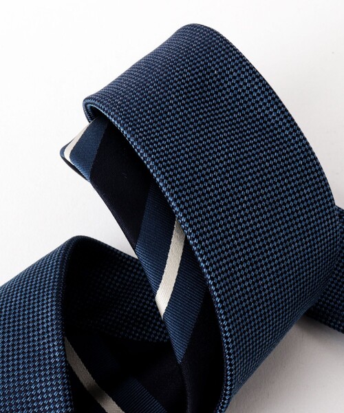 NOLLEY’S（ノーリーズ）の「クレリックケンボウTOPメランジネクタイ 25AWコレクション（ネクタイ・メンズ・パープル/ネイビー・FREE）」の14枚目の写真