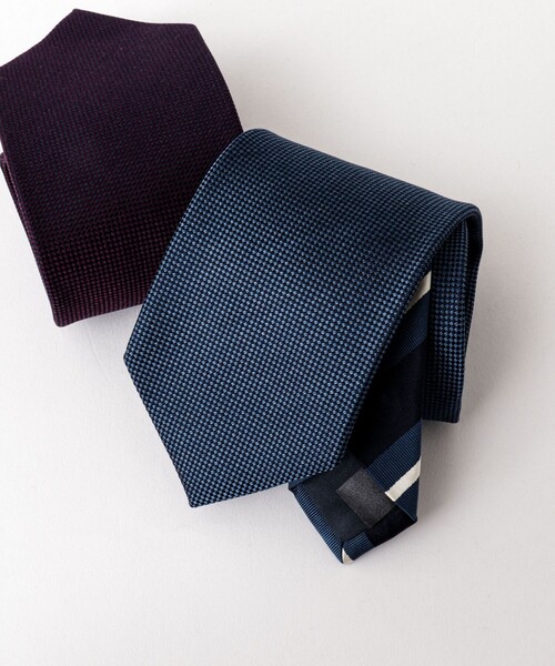 NOLLEY’S（ノーリーズ）の「クレリックケンボウTOPメランジネクタイ 25AWコレクション（ネクタイ・メンズ・パープル/ネイビー・FREE）」の16枚目の写真
