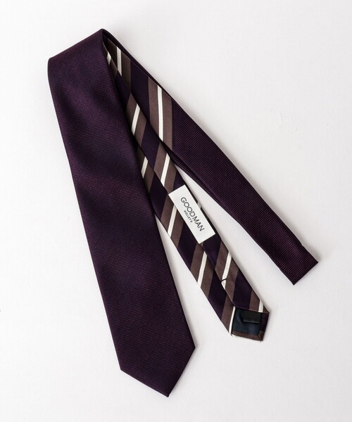 NOLLEY’S（ノーリーズ）の「クレリックケンボウTOPメランジネクタイ 25AWコレクション（ネクタイ・メンズ・パープル/ネイビー・FREE）」の18枚目の写真