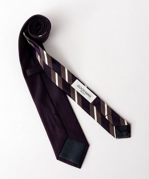 NOLLEY’S（ノーリーズ）の「クレリックケンボウTOPメランジネクタイ 25AWコレクション（ネクタイ・メンズ・パープル/ネイビー・FREE）」の19枚目の写真