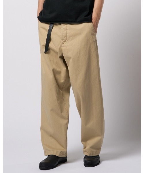 wjk（ダヴルジェイケイ）の「vintage chino trousers（チノパンツ・メンズ・ベージュ/オリーブ・SMALL/MEDIUM/LARGE/X-LARGE）」の6枚目の写真