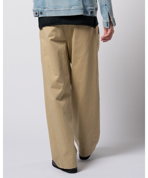 wjk（ダヴルジェイケイ）の「vintage chino trousers（チノパンツ・メンズ・ベージュ/オリーブ・SMALL/MEDIUM/LARGE/X-LARGE）」の8枚目の写真